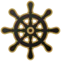 A Pirate Ship Steering Wheel representing Community Driven