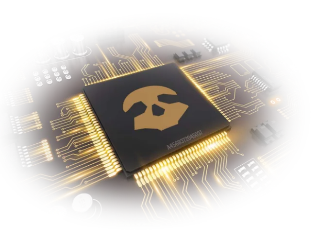 CPU with Pirate Skull Logo